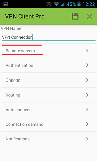 how to setup SSTP in android