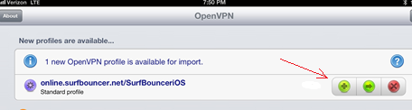 setup openvpn in iPhone/iPad, step 2