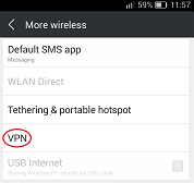 how to setup VPN L2TP/IPSec in android