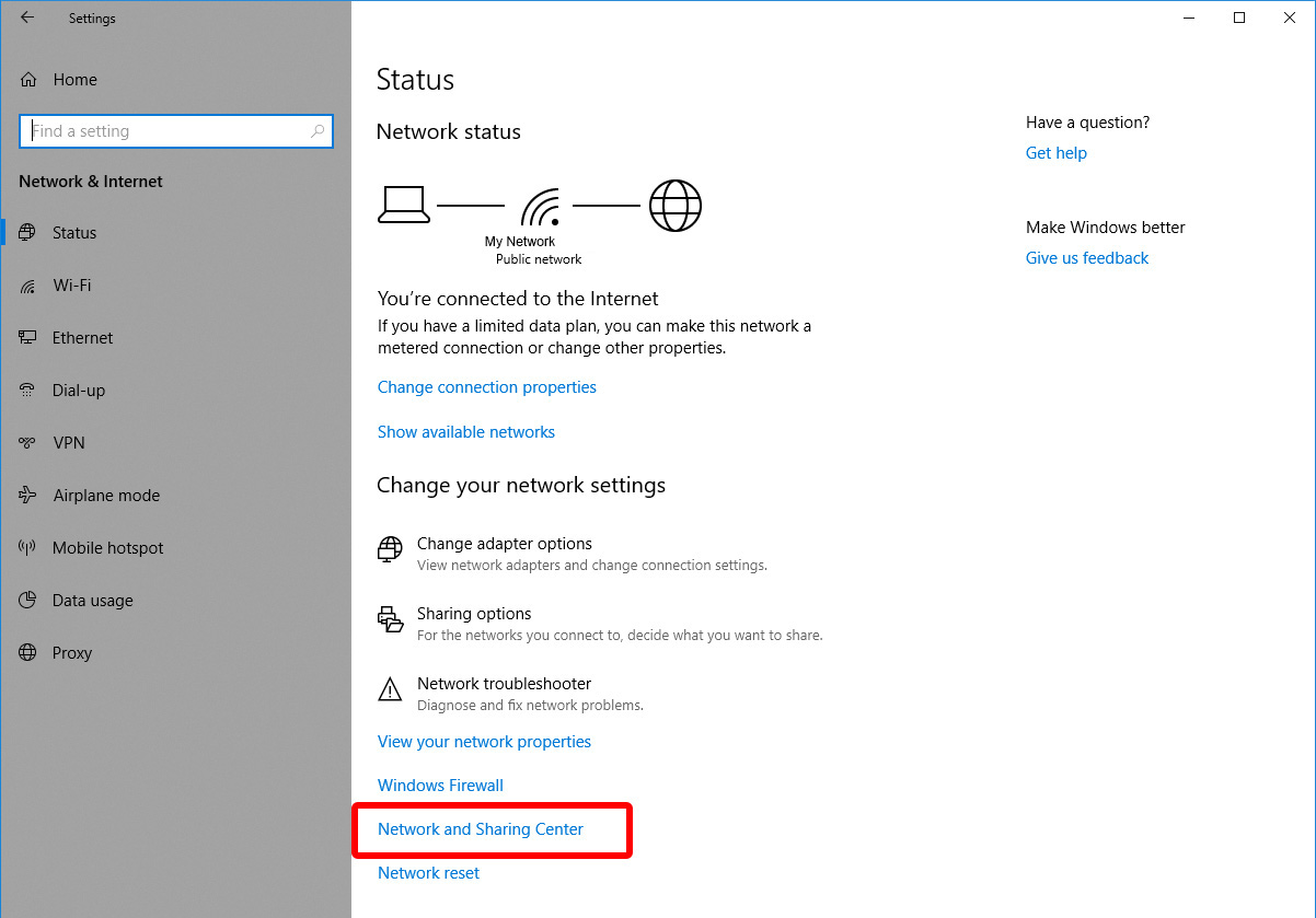 cara setting dns windows 10