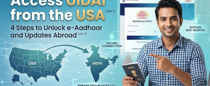Access Aadhaar from USA